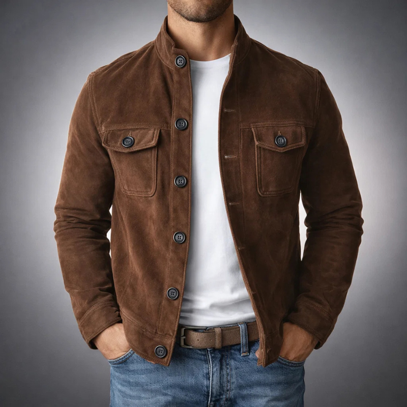 Chaqueta de Ante Elegante