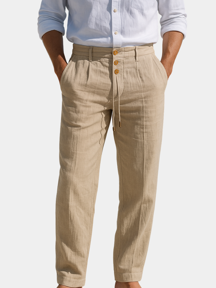 Pantalón de Lino Ligero