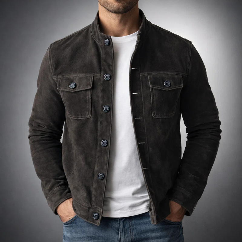 Chaqueta de Ante Elegante