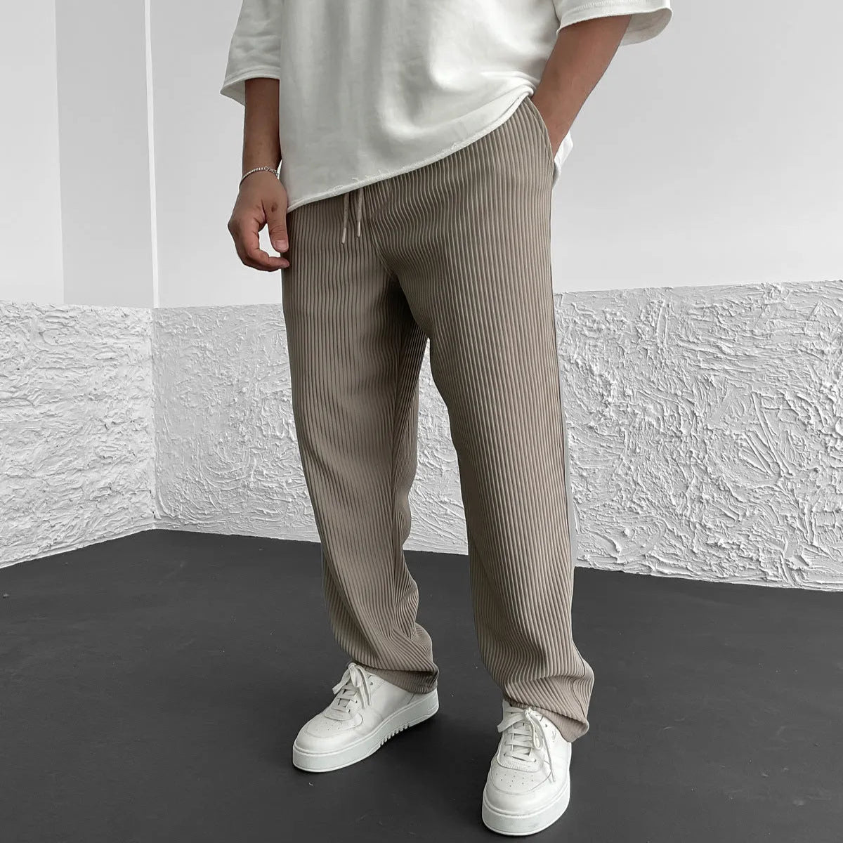 Pantalón de Punto Relaxed Fit