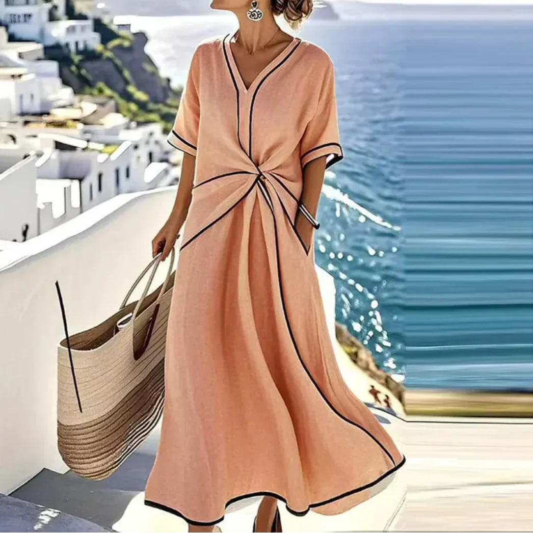 Vestido Holgado y Elegante