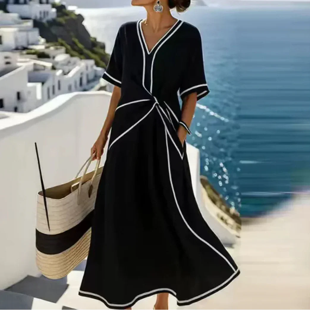 Vestido Holgado y Elegante