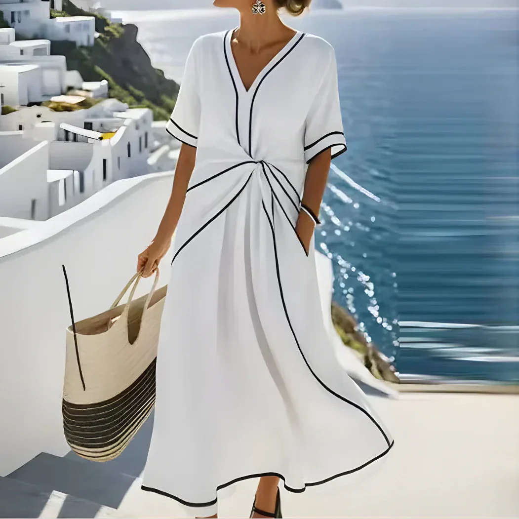 Vestido Holgado y Elegante