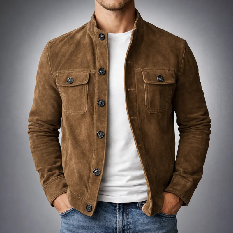 Chaqueta de Ante Elegante