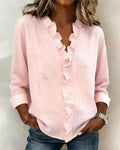 Blusa Elegante con Escote en V