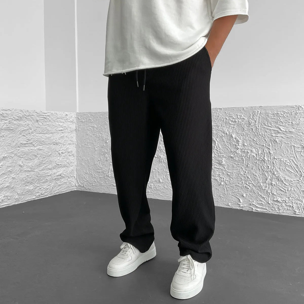 Pantalón de Punto Relaxed Fit