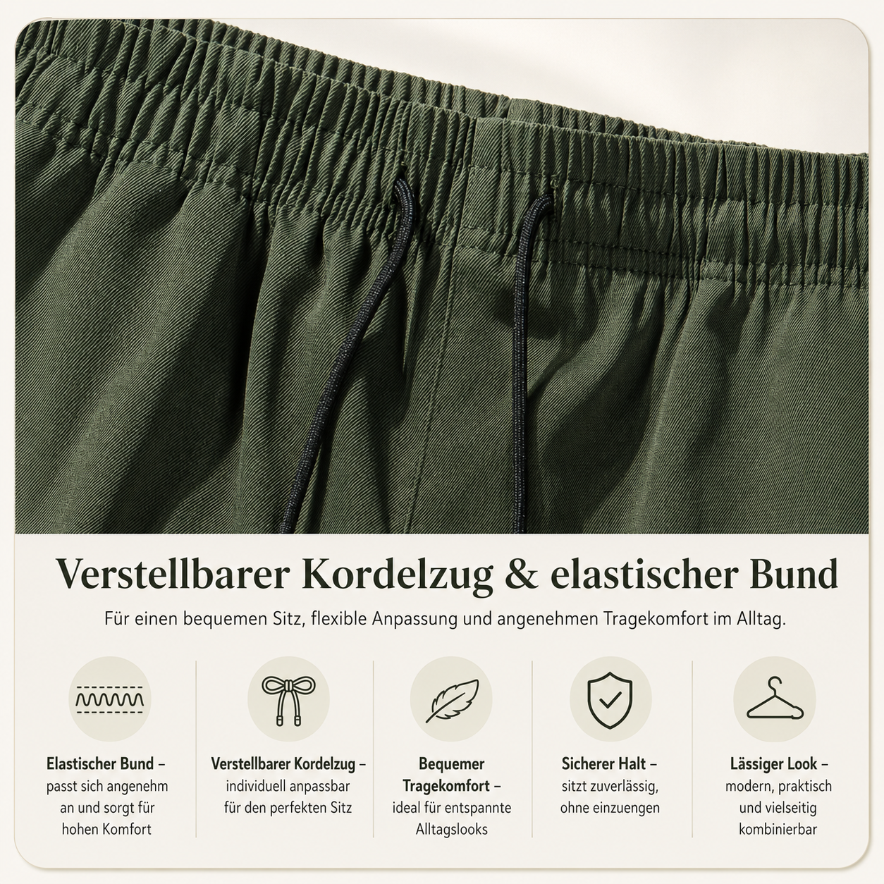 Shorts Cargo Cómodos para Hombre