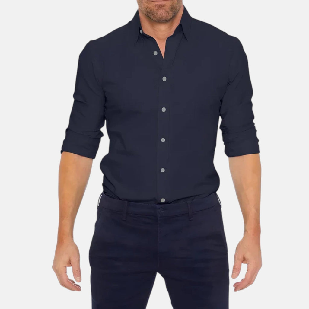 Camisa de Hombre con Cremallera