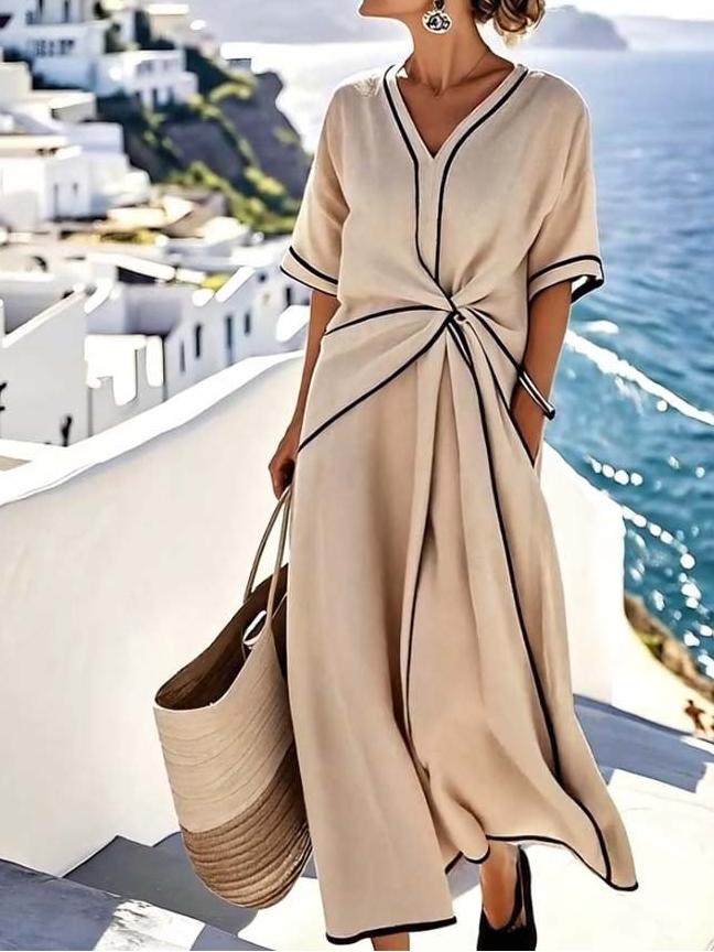 Vestido Holgado y Elegante