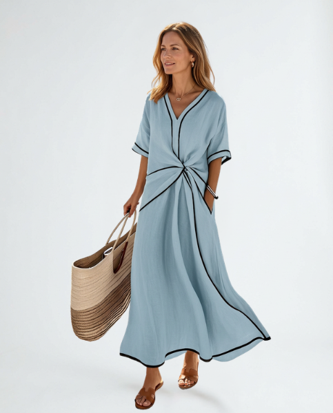 Vestido Holgado y Elegante