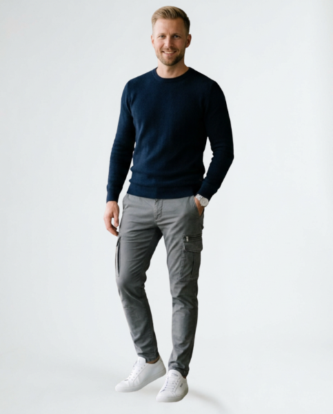 Pantalón Cargo Stretch Premium para Hombre (Compra 1, llévate 1 GRATIS)