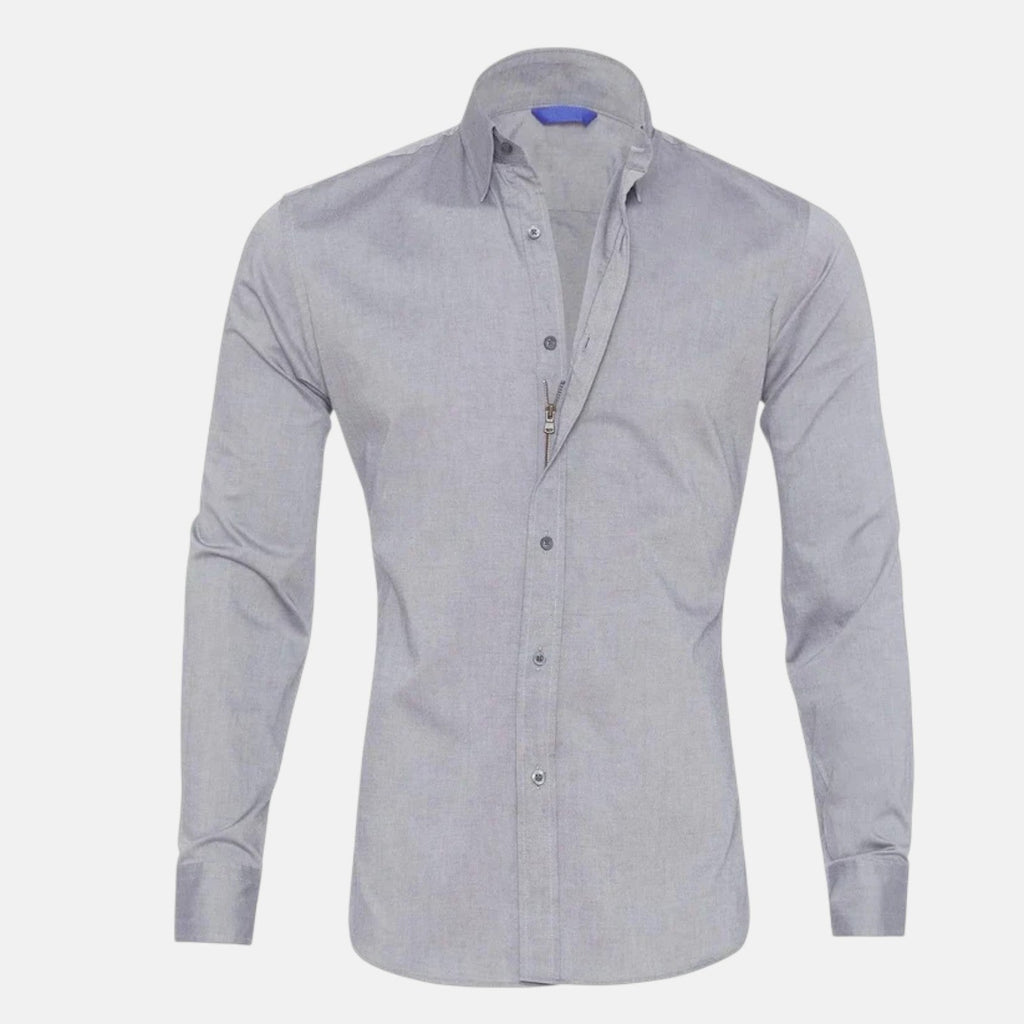 Camisa de Hombre con Cremallera