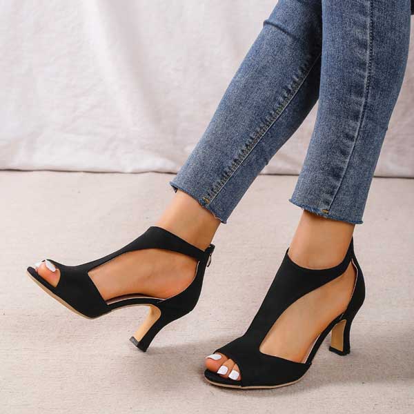 Sandalias Ortopédicas con Tacón