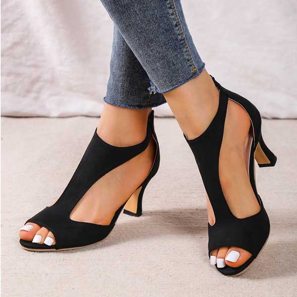 Sandalias Ortopédicas con Tacón