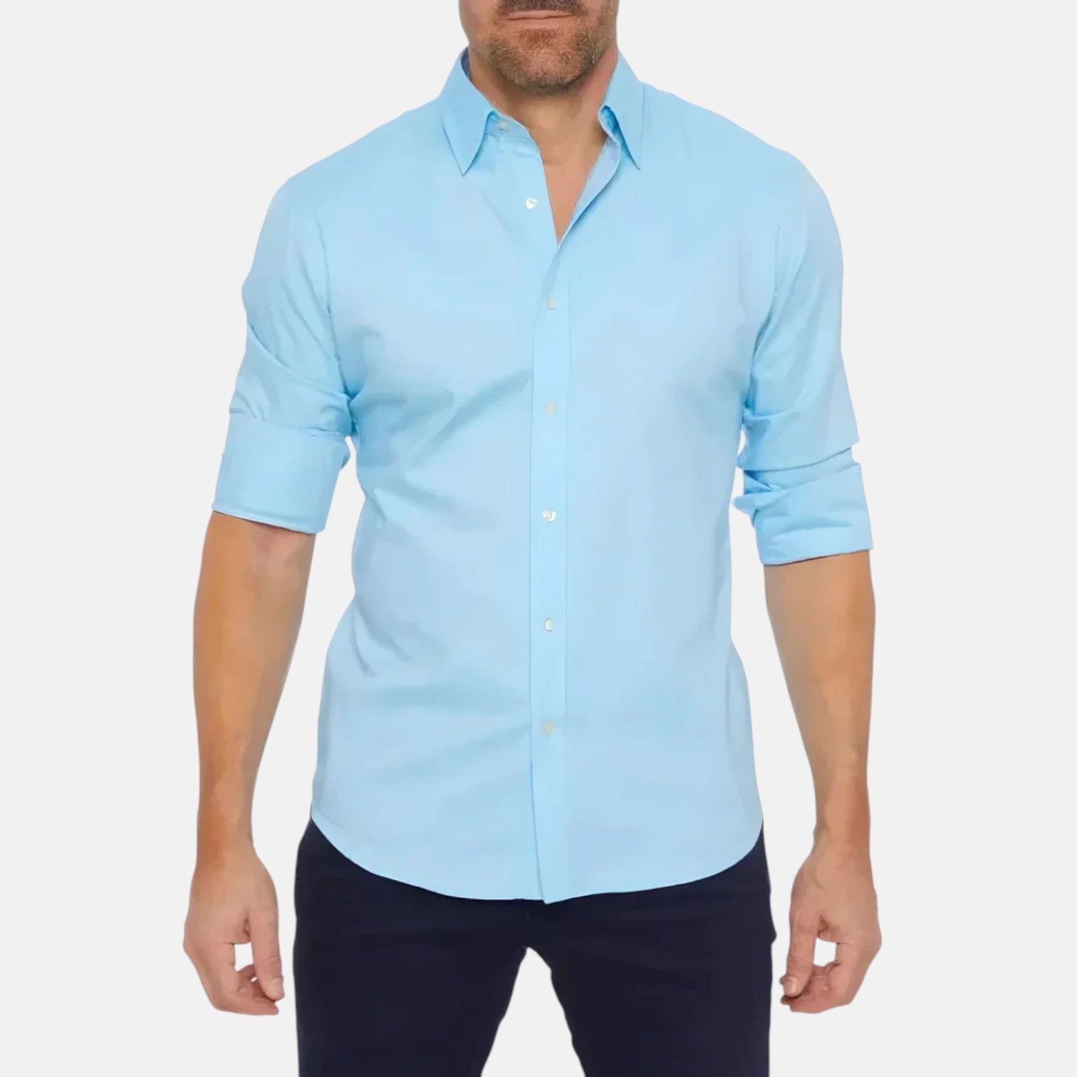 Camisa de Hombre con Cremallera