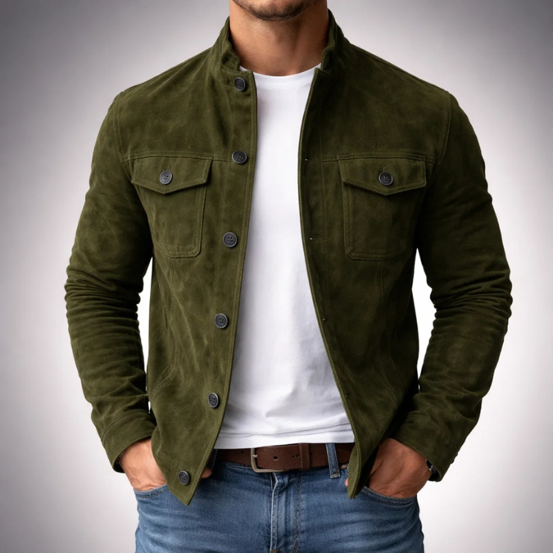 Chaqueta de Ante Elegante