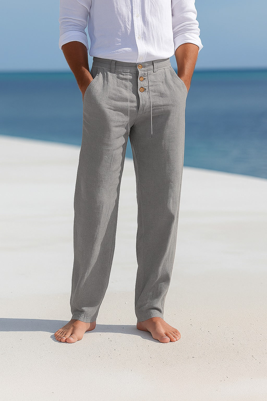 Pantalón de Lino Ligero