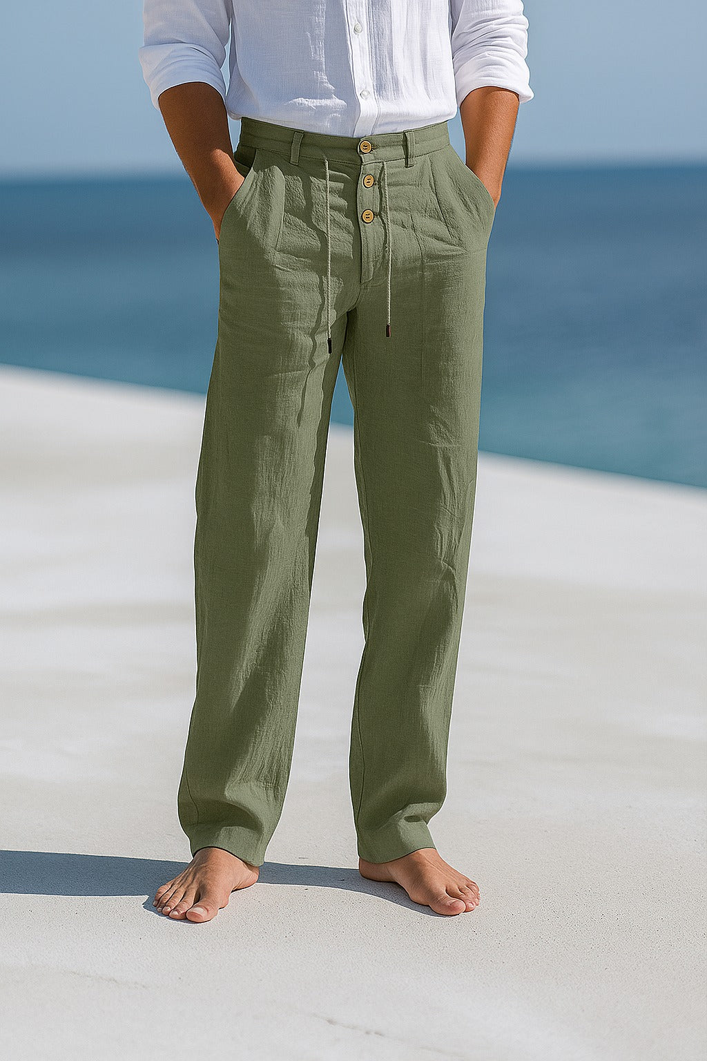 Pantalón de Lino Ligero