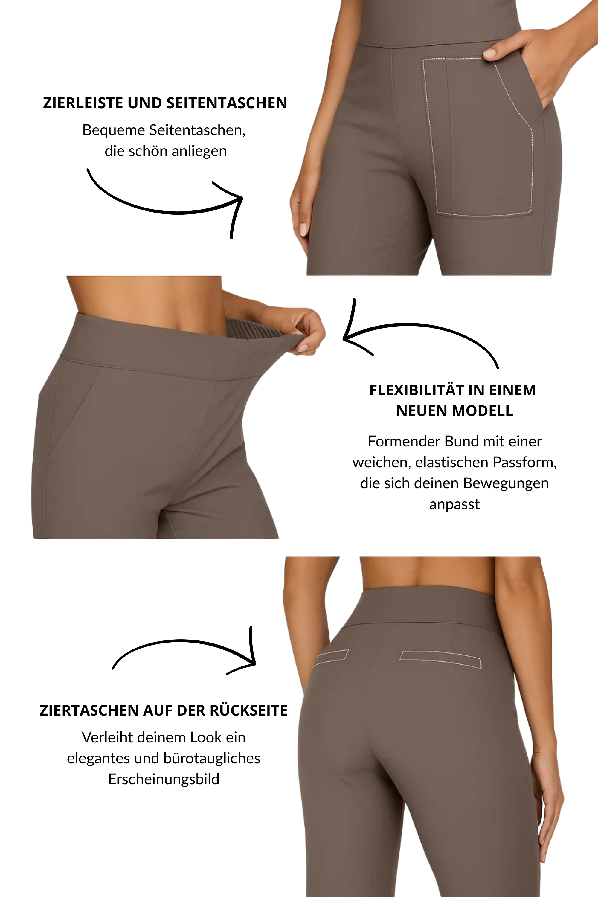Klara Pantalón Stretch Cómodo (Compra 1, llévate 1 gratis)