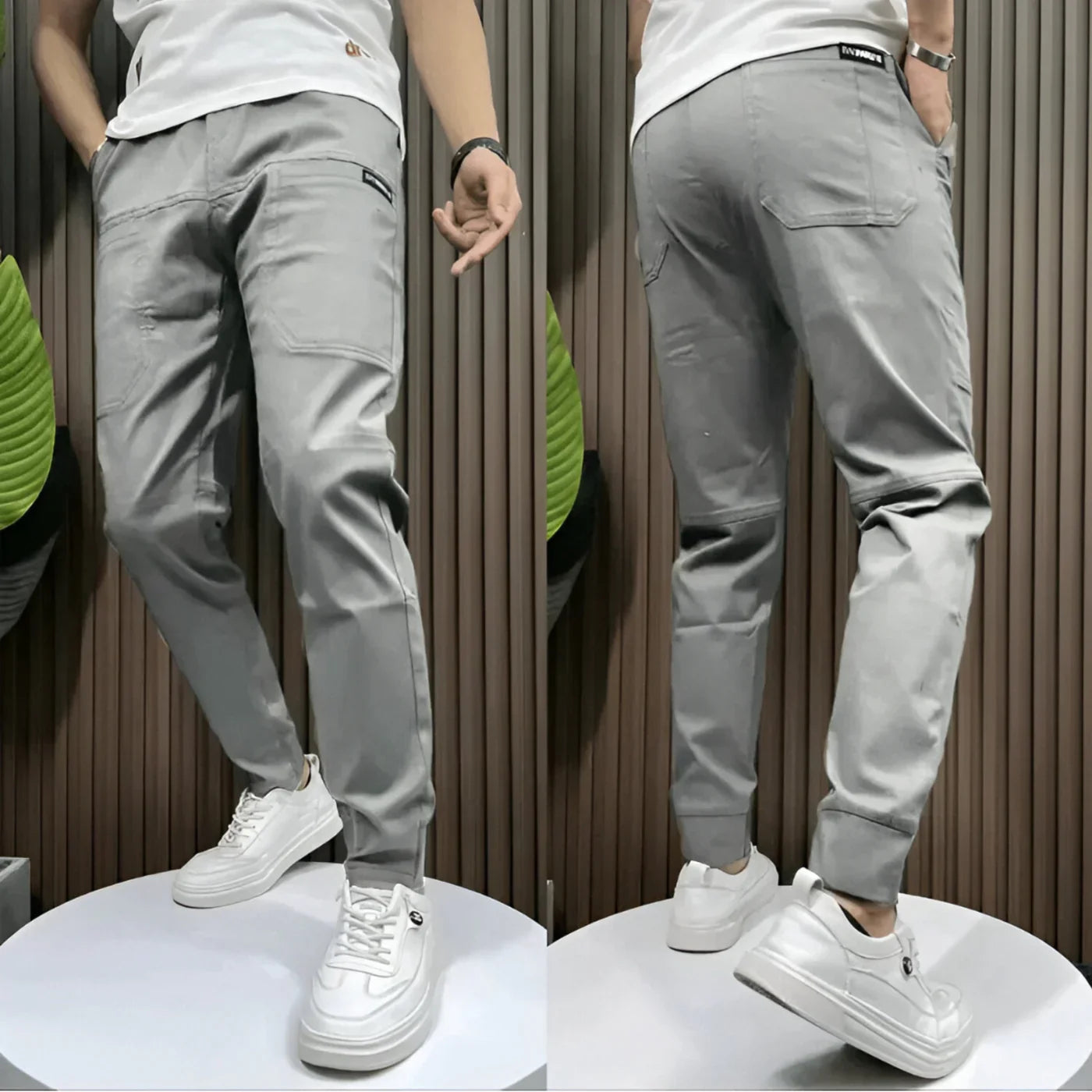 Pantalón Cargo Stretch Premium para Hombre (Compra 1, llévate 1 GRATIS)