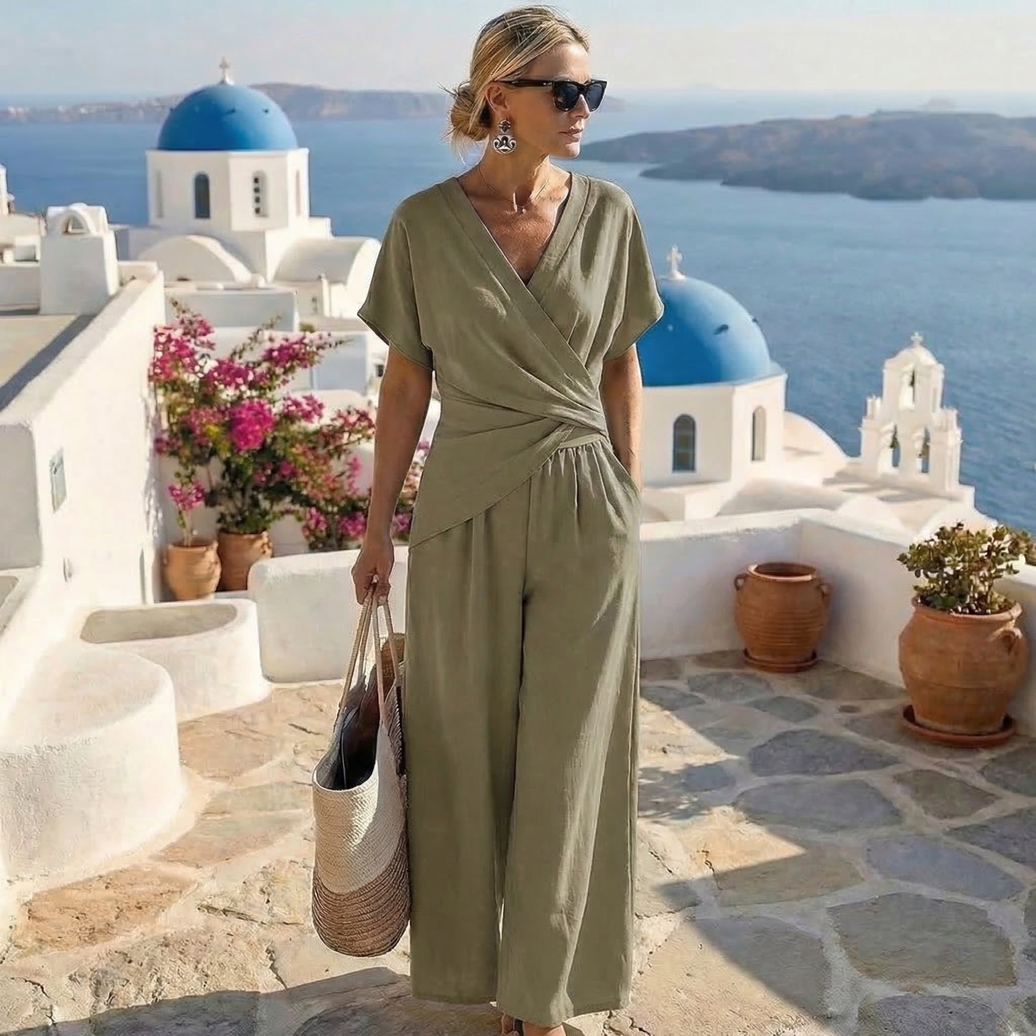 Elegante Conjunto de Dos Piezas