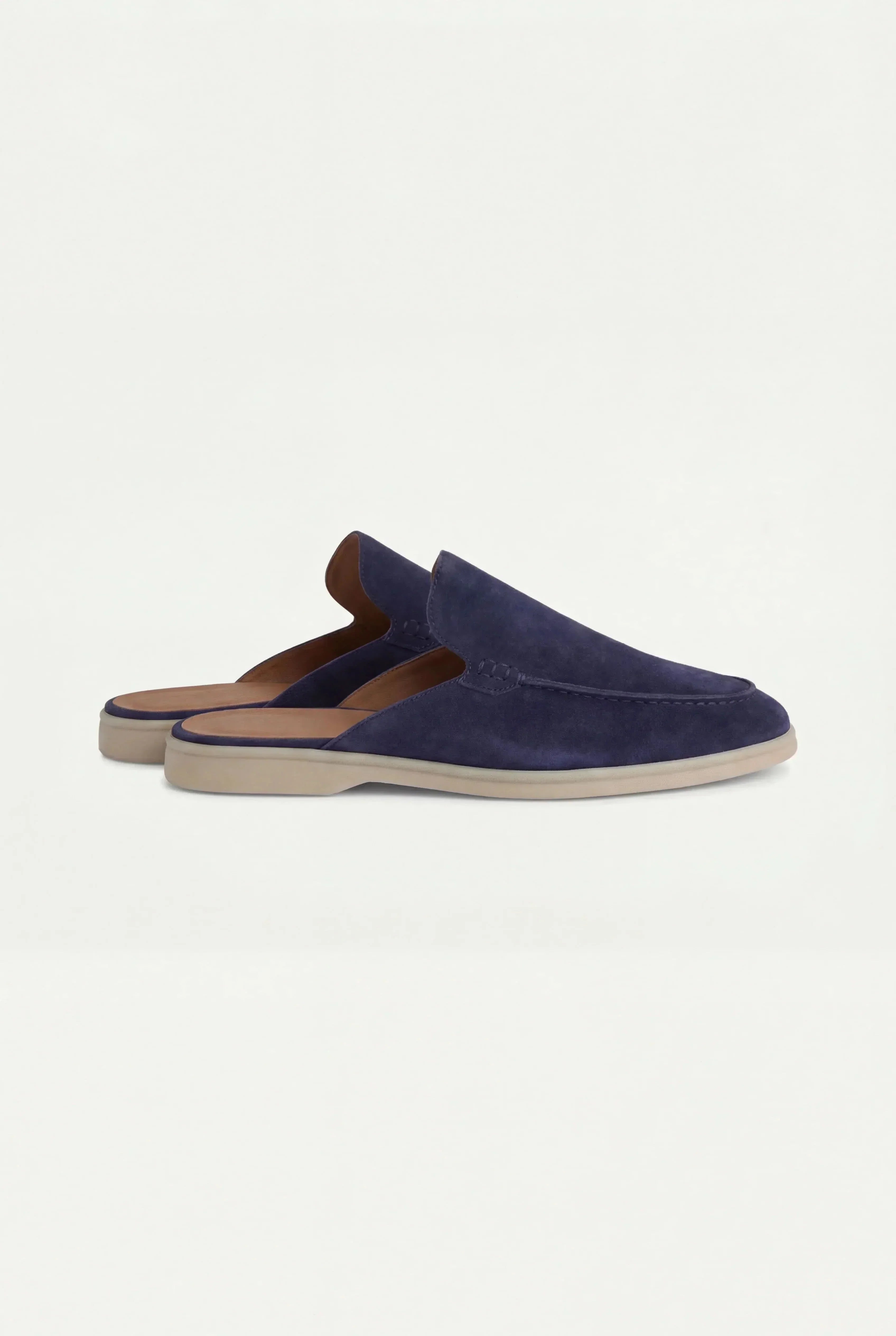Slip-On Náutico de Ante Azul Marino