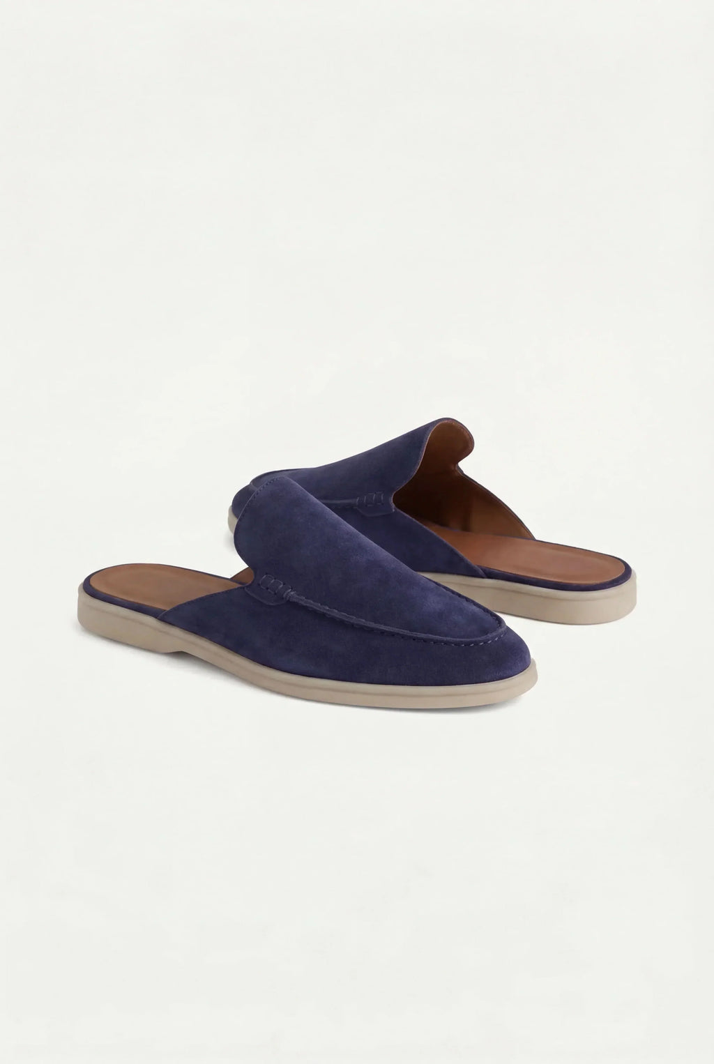Slip-On Náutico de Ante Azul Marino