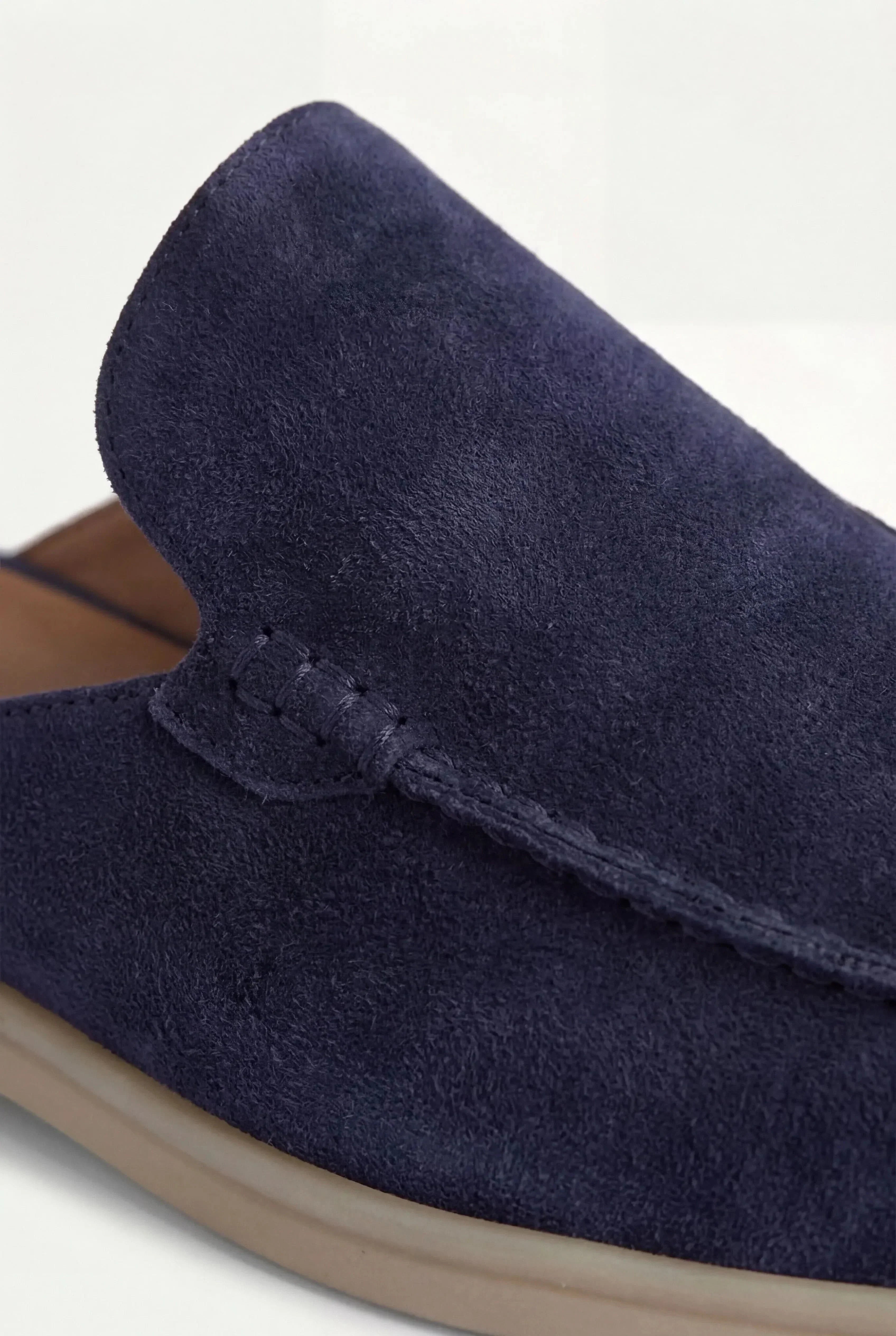 Slip-On Náutico de Ante Azul Marino