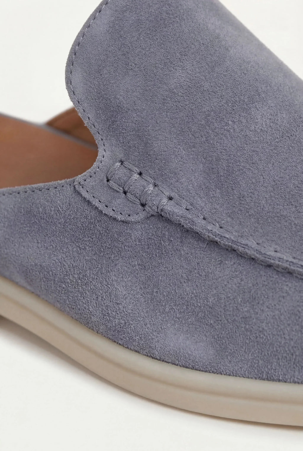 Mules Náuticas de Ante Azul Bebé