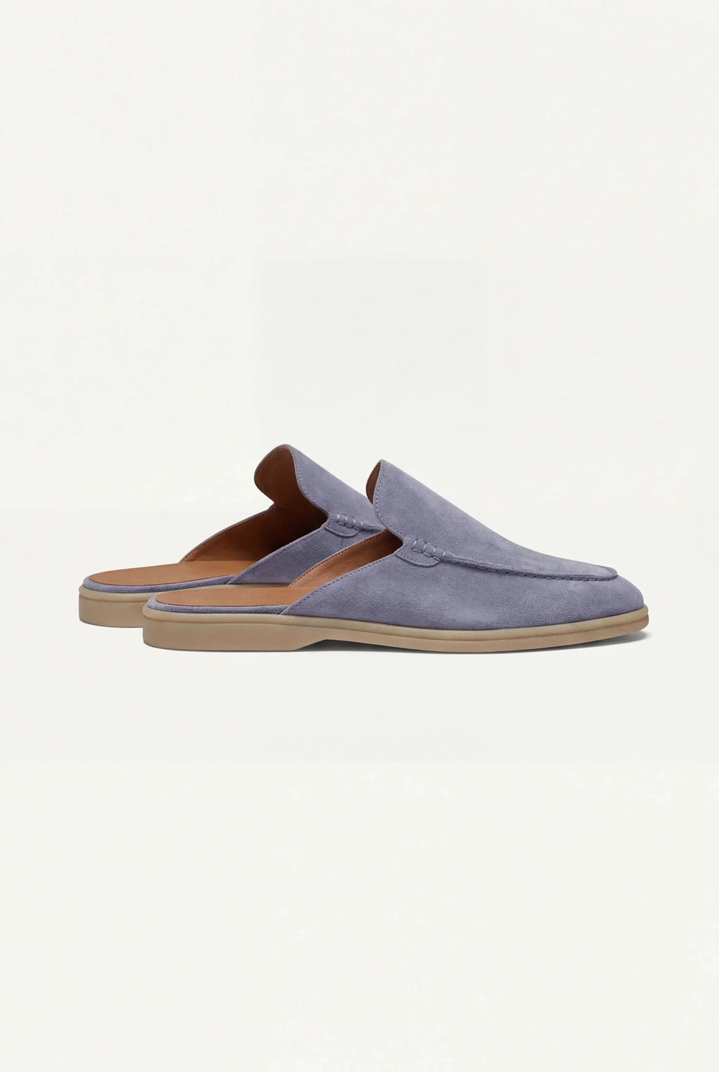 Mules Náuticas de Ante Azul Bebé