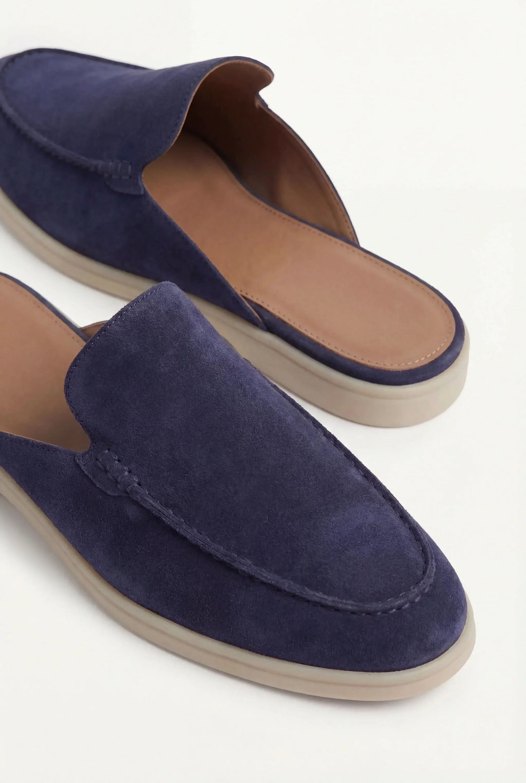 Slip-On Náutico de Ante Azul Marino